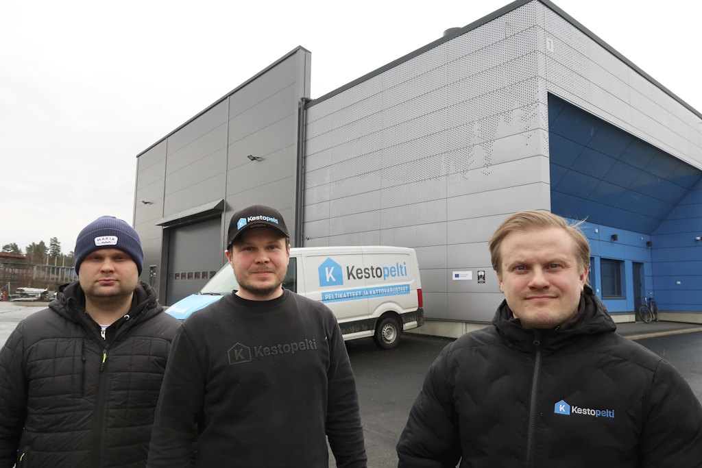 Perheyritystä vievät eteenpäin veljekset Lasse, Mikko ja Anssi Kekäläinen.