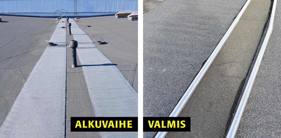 Thermofelt on ratkaisu teollisuuskohteiden kattojen haastavaan lumenpoistoon