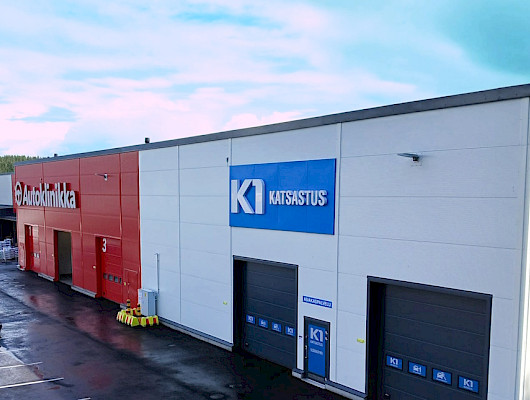 K1 Katsastus on avannut uuden toimipisteen Jyväskylän Keljoon.